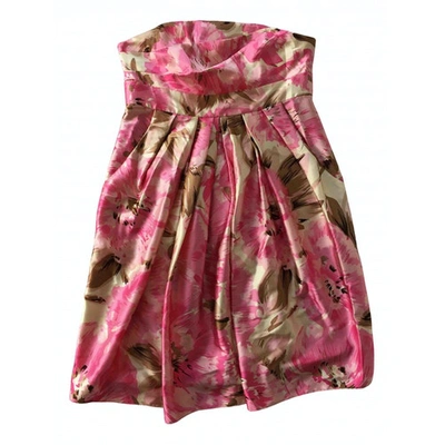 Pre-owned Collette Dinnigan Pink Silk Dress