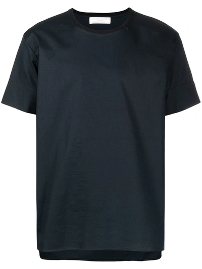 Shop Société Anonyme Rear Flap Pocket T-shirt In Blue