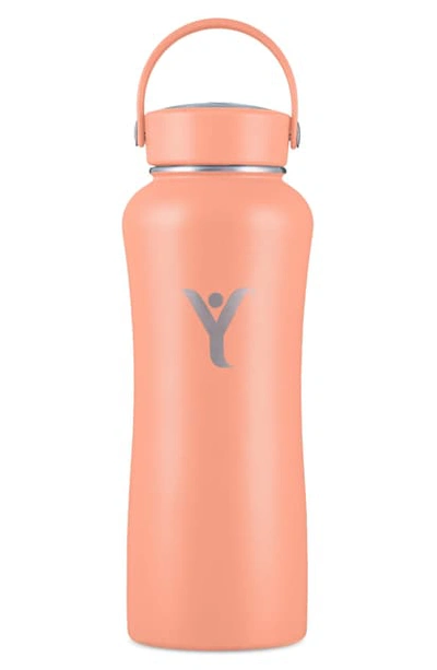 Shop Dyln 32-ounce Insulated Bottle With Vitabead Diffuser In Living Coral
