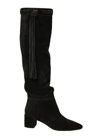 Shop Saint Laurent Laura Boots In Black