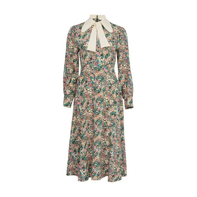 Shop See By Chloé Floral Print Dress In Multicolor 1