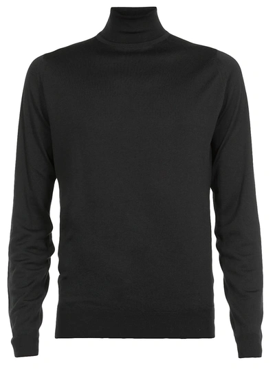 Shop John Smedley Cherwell Sweater In Black