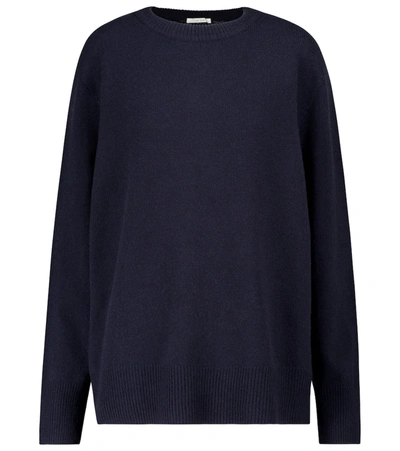 Shop The Row Wool And Cashmere Sweater In Blue