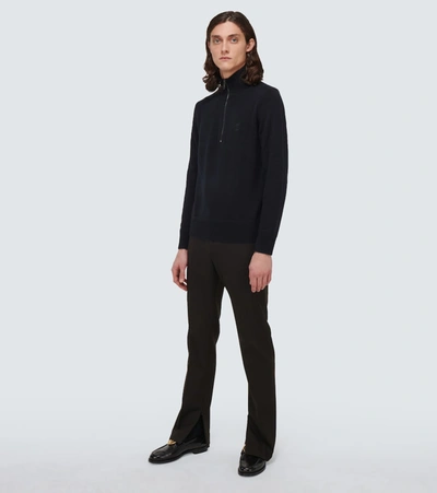 Shop Burberry Lambart Cashmere Sweater In Black