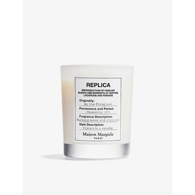 Shop Maison Margiela Replica By The Fireplace Scented Candle 165g