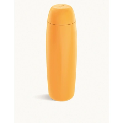 Shop Alessi Food À Porter Stainless Steel And Resin Thermos Tumbler 500ml In Nocolor