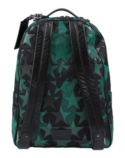 Shop Valentino Backpacks & Fanny Packs In Green