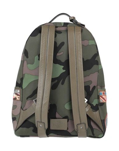 Shop Valentino Backpacks & Fanny Packs In Military Green