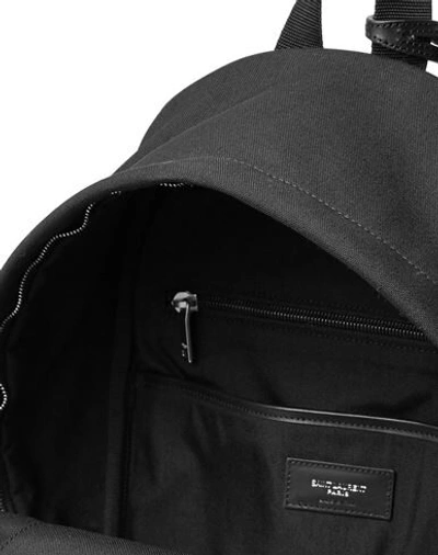 Shop Saint Laurent Backpacks & Fanny Packs In Black