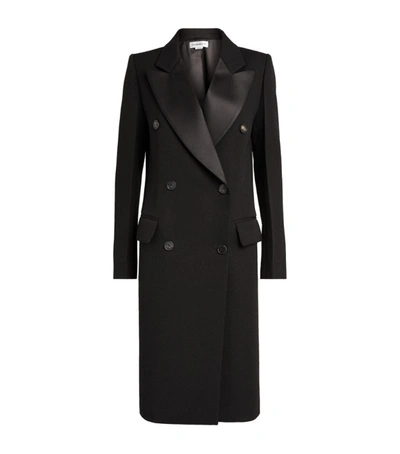 Shop Victoria Beckham Double-breasted Tuxedo Coat