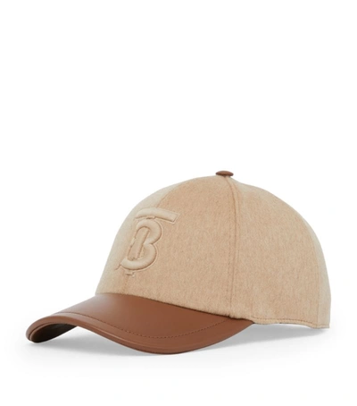 Shop Burberry Monogrammed Baseball Cap
