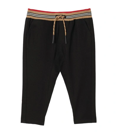 Shop Burberry Kids Icon Stripe Sweatpants (6-24 Months)