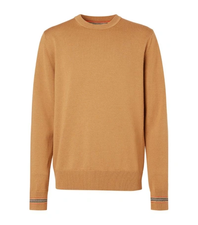 Shop Burberry Merino Wool Sweater