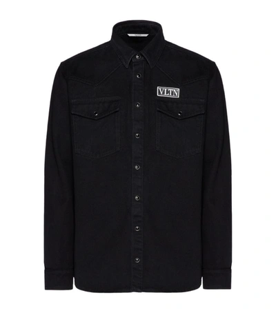 Shop Valentino Denim Shirt