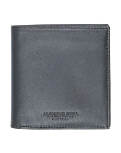 Shop A.g. Spalding & Bros. 520 Fifth Avenue  New York Wallet In Dark Brown