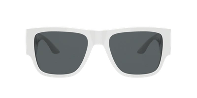 Shop Versace Man Sunglasses Ve4403 In Dark Grey