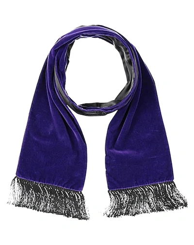 Shop Dolce & Gabbana Scarves In Purple