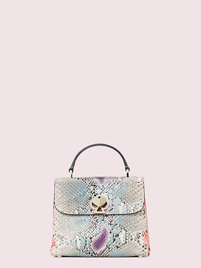 Kate Spade New York Romy Python Embossed Mini Top-Handle Bag