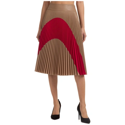Shop Stella Mccartney Carmen Skirt In Marrone