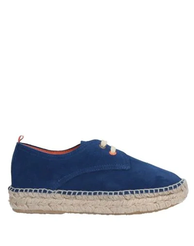 Shop Abarca Sneakers In Slate Blue