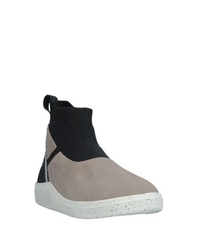 Shop Adno Boots In Grey