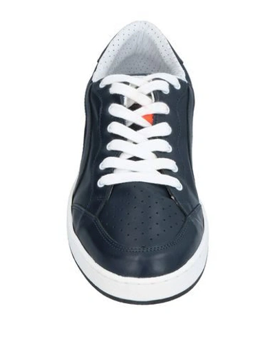 Shop Mecap Sneakers In Dark Blue