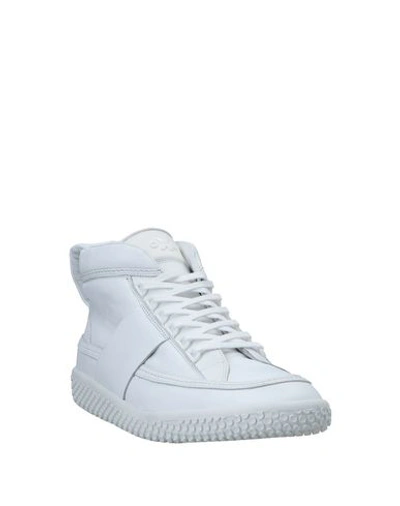 Shop Oxs O. X.s. Man Sneakers White Size 8 Soft Leather