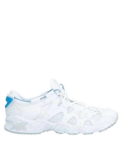 Shop Asics Tiger Man Sneakers White Size 7.5 Textile Fibers
