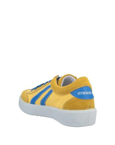 Shop Mecap Sneakers In Yellow