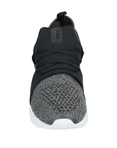 Shop Asics Tiger Man Sneakers Grey Size 7 Textile Fibers
