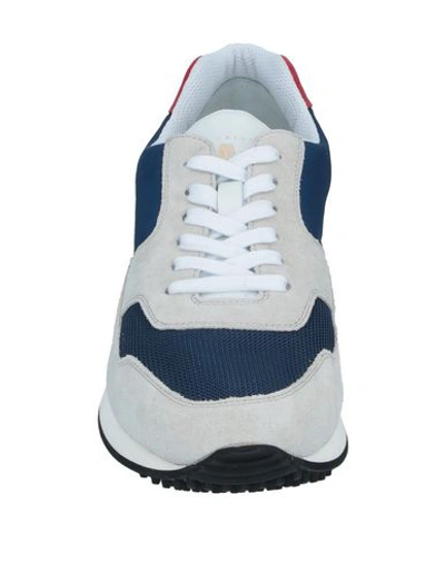 Shop Carshoe Man Sneakers Light Grey Size 10.5 Leather, Textile Fibers