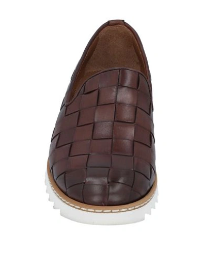 Shop Marechiaro 1962 Man Loafers Cocoa Size 9 Calfskin In Brown
