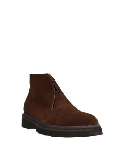 Shop Alexander Trend Ankle Boots In Brown