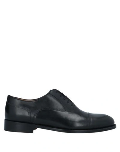 Shop Alexander Trend Lace-up Shoes In Black