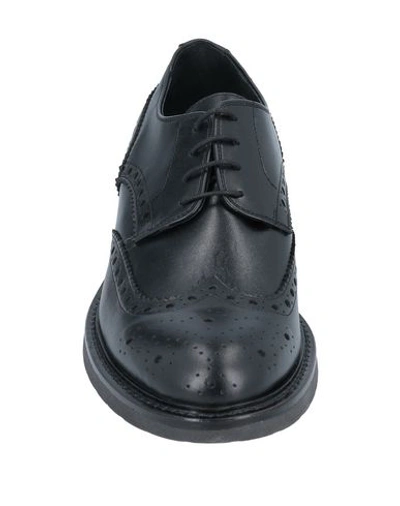 Shop L&g Lace-up Shoes In Black