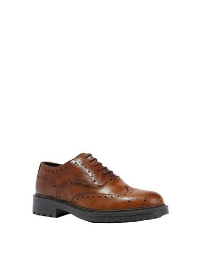 Shop L&g Lace-up Shoes In Brown
