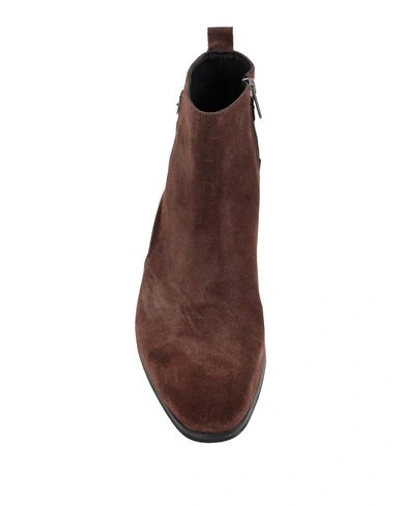 Shop Stefano Bonfiglioli Ankle Boots In Brown