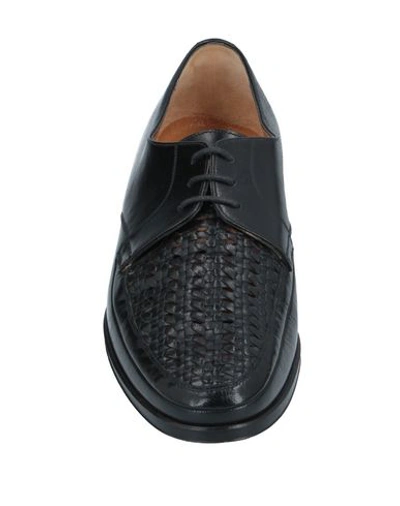 Shop Adriano Giorgi Laced Shoes In Black