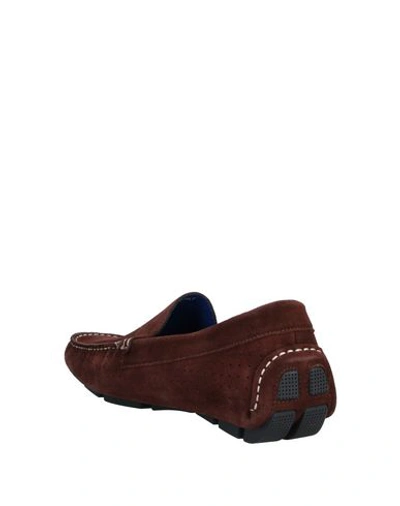 Shop Castangia Loafers In Cocoa