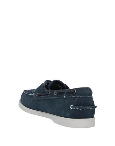 Shop Sebago Docksides Man Loafers Midnight Blue Size 7 Soft Leather