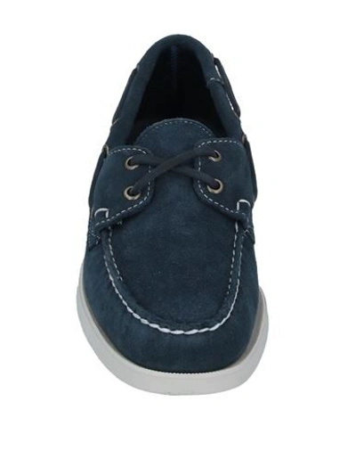 Shop Sebago Docksides Man Loafers Midnight Blue Size 7 Soft Leather