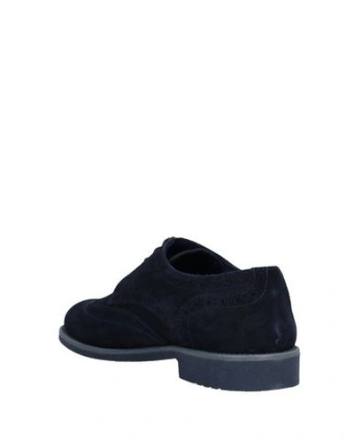 At.p.co Lace-up Shoes In Dark Blue