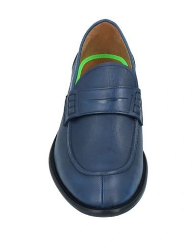 Shop Brimarts Man Loafers Blue Size 6 Soft Leather