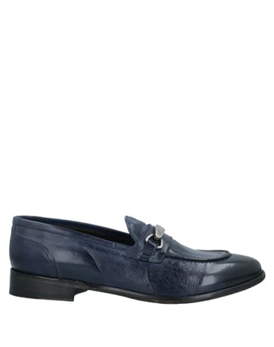 Shop Jp/david Loafers In Dark Blue