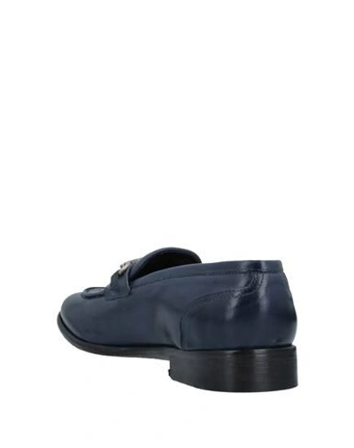 Shop Jp/david Loafers In Dark Blue