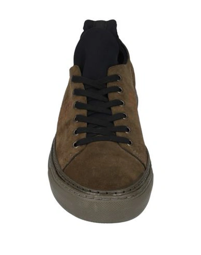 Shop Bepositive Sneakers In Khaki