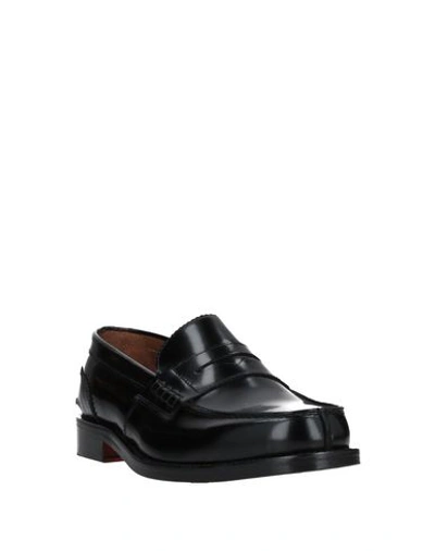 Shop Domenico Tagliente Loafers In Black