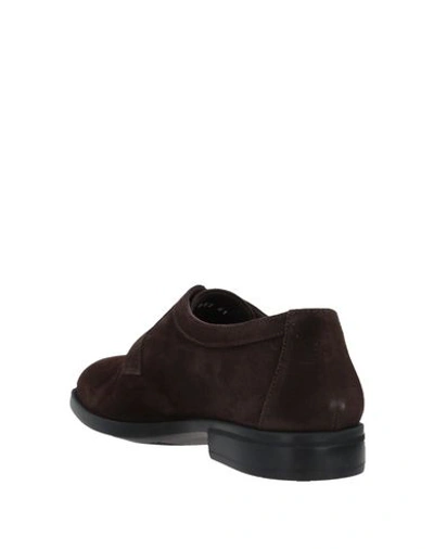 Shop Aldo Brué Lace-up Shoes In Dark Brown