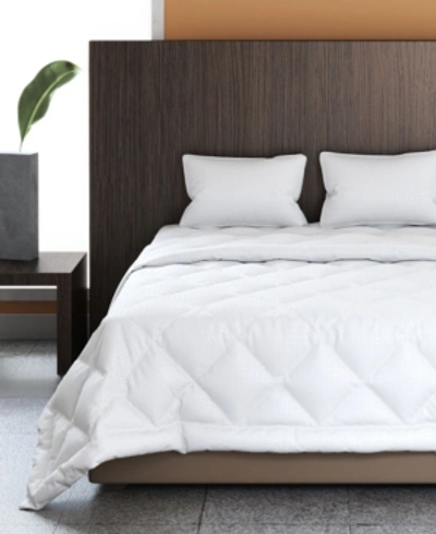 Shop Hotel Collection Primaloft Cool Luxury Down Alternative King Comforter, Created For Macy's Bedding In White