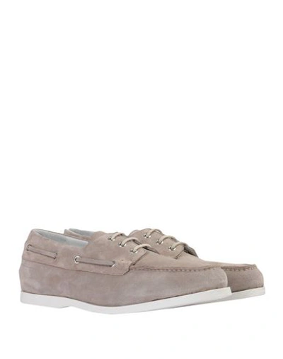 Shop Oa Non-fashion Loafers In Light Grey